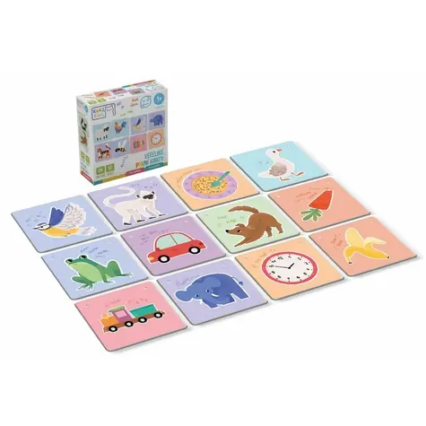 KukiKuk 80057 - Véééliké první karty Pro batolata / od 12 měsíců