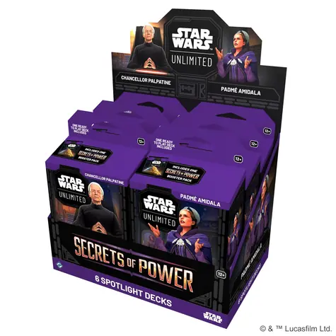 Star Wars: Unlimited 06: Secrets of Power - Spotlight Deck / od 12 let