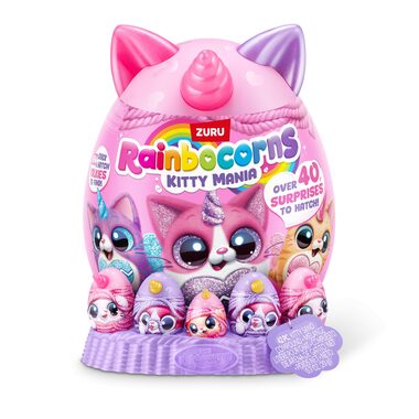 Asmodee Rainbocorns: Eggzania Kitty Mania 6 ks / od 6 let