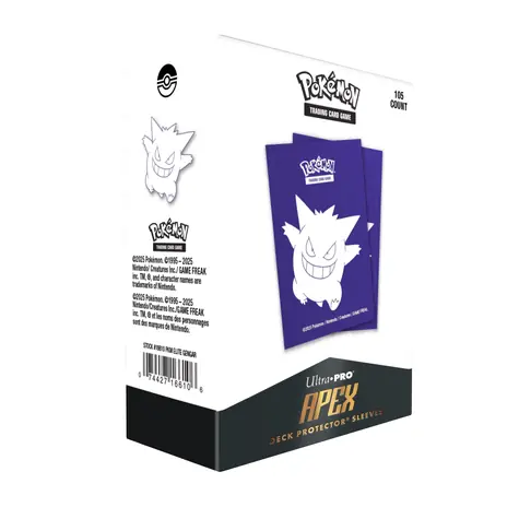 Ultra PRO Pokémon: Elite Gengar - Apex Deck Protector obaly na karty 105 ks