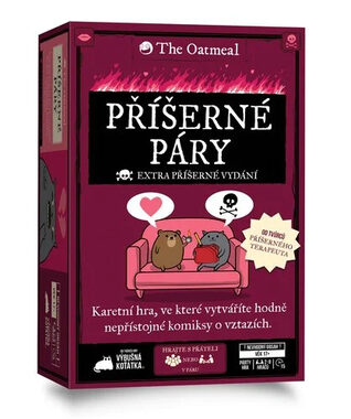 Asmodee Příšerné páry / Počet hráčů: 2-8 / Délka hry: 15 minut / od 17 let