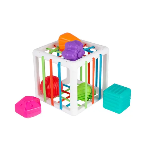Playgro - Mřížkovaná vkládačka s tvary / od 12 měsíců