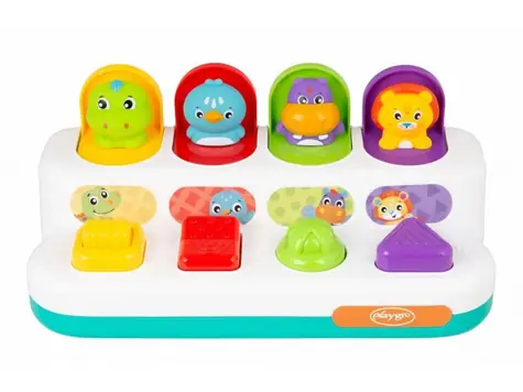 Playgro - Vyskakovací zvířátka / od 3 měsíců