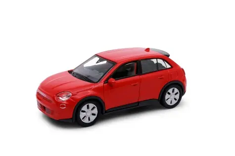 Welly Fiat 600 1:34 červená