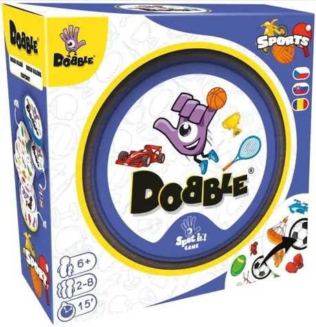 Asmodee Dobble Sport / Počet hráčů: 2-8 / Délka hry: 15 minut / od 6 let