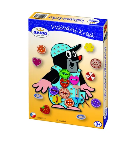Detoa Vyšívání Krtek / od 3 let