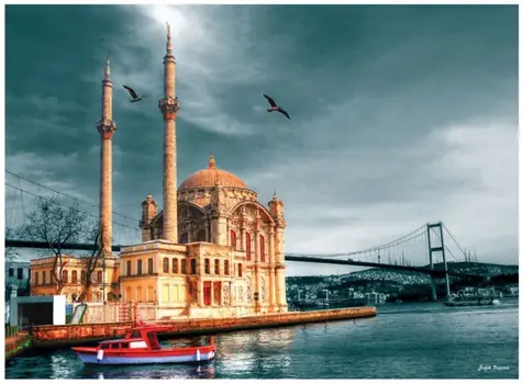 ANATOLIAN Puzzle Mešita Ortaköy, Istanbul / 1000 dílků / od 12 let