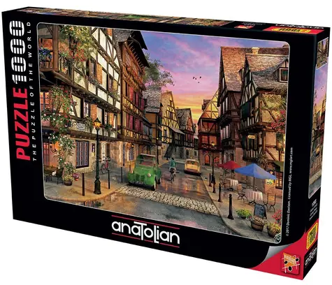 ANATOLIAN Puzzle Ulice Colmar / 1000 dílků / od 12 let