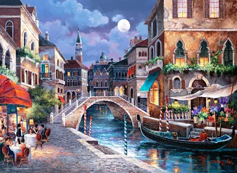 ANATOLIAN Puzzle Benátské ulice II. / 1000 dílků / od 12 let