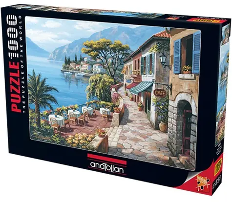 ANATOLIAN Puzzle Pohled na kavárnu II. / 1000 dílků / od 12 let