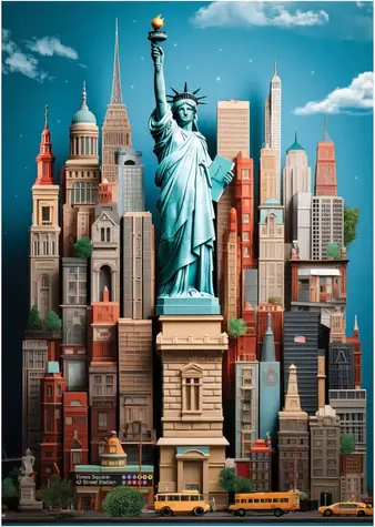 ANATOLIAN Puzzle New York / 1500 dílků / od 12 let