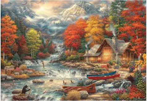 ANATOLIAN Puzzle Kouzlo přírody / 2000 dílků / od 12 let