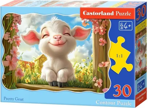 Castorland 03846 Puzzle Krásná koza / 30 dílků / od 4 let