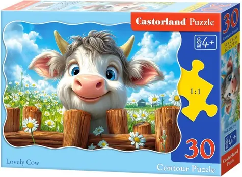 Castorland 03839 Puzzle Krásná kravička / 30 dílků / od 4 let