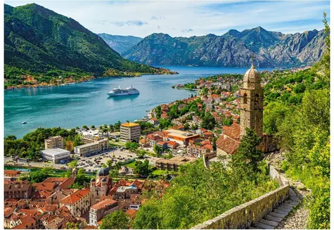 Castorland 54107 Puzzle Kotor, Černá Hora / 500 dílků / od 9 let