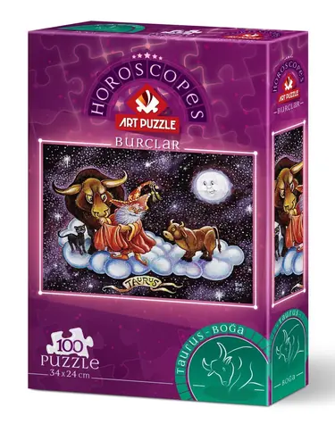 ART PUZZLE 5802 Puzzle Znamení zvěrokruhu: Býk / 100 dílků / od 6 let