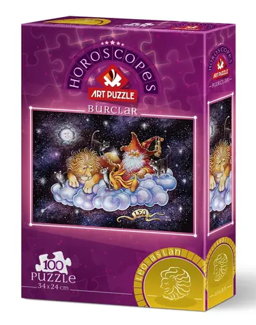 ART PUZZLE 5805 Puzzle Znamení zvěrokruhu: Lev / 100 dílků / od 6 let