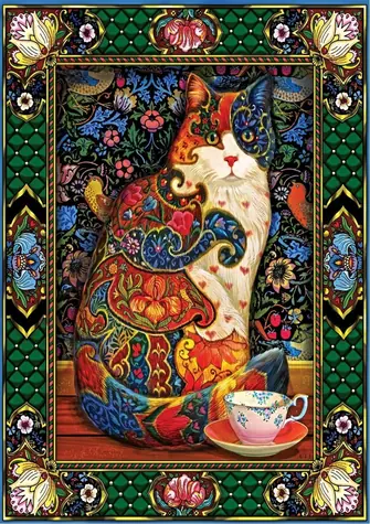 ART PUZZLE 5216 Puzzle Královská kočka / 1000 dílků / od 15 let