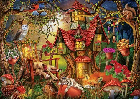 ART PUZZLE 5177 Puzzle Čas spánku / 1000 dílků / od 15 let