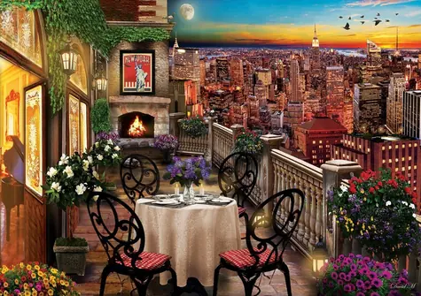 ART PUZZLE 5184 Puzzle Večeře v New Yorku / 1000 dílků / od 15 let