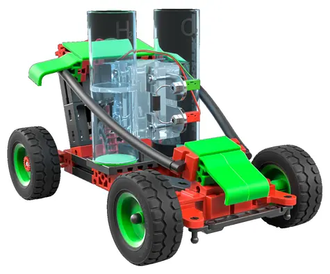 Fischertechnik Profi Stavebnice: Auto na vodík / 117 dílů / od 9 let