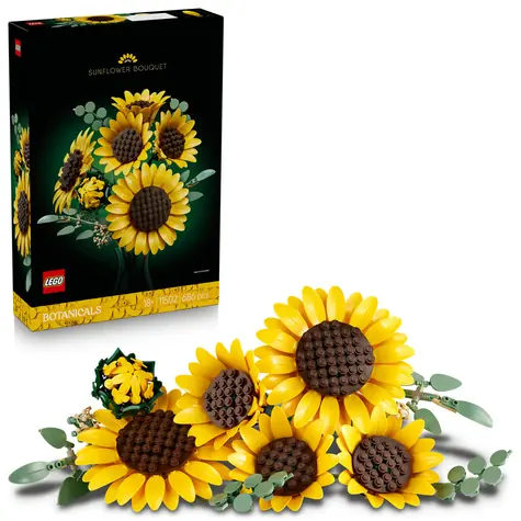 LEGO® Botanicals 11502 Kytice slunečnic / Počet dílků: 686 / od 18 let