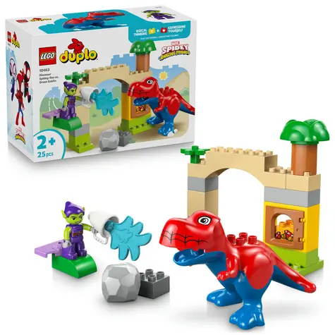 LEGO® DUPLO® 10463 Dinosaurus Spidey-Rex vs. Zelený goblin / Počet dílků: 25 / od 2 let