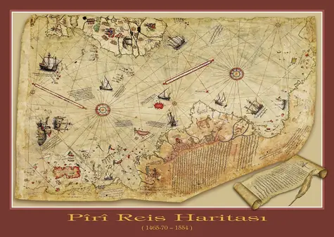ART PUZZLE 4308 Puzzle Mapa kapitána Reise / 1000 dílků / od 15 let