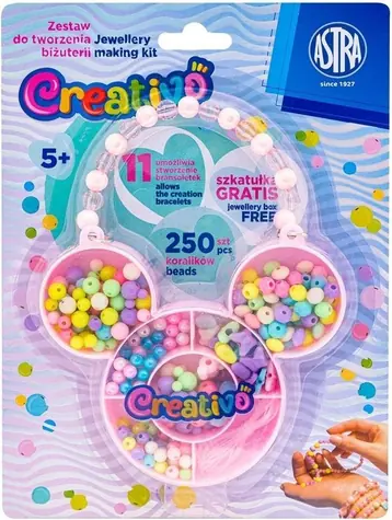 ASTRA Sada korálků Myš / 250 ks