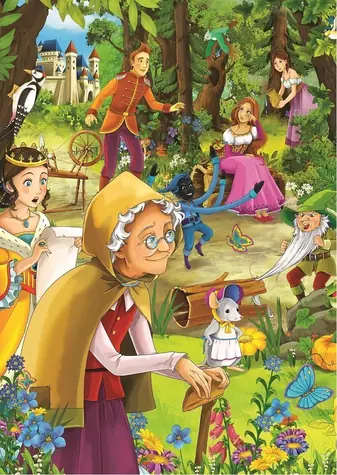 ART PUZZLE 5678 Puzzle Babiččino štěstí / 200 dílků / od 7 let