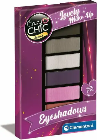 Clementoni Crazy Chic Party Queen Eyeshadow Pallete / od 9 let