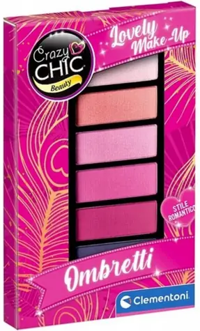 Clementoni Crazy Chic Pink Power Shadow Pallete / od 9 let