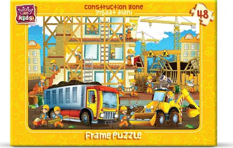 ART PUZZLE 5915 Puzzle Na stavbě / 48 dílků / od 3 let