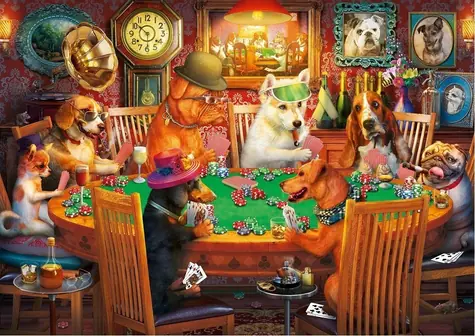ART PUZZLE 5094 Puzzle Psí karbaníci / 500 dílků / od 8 let