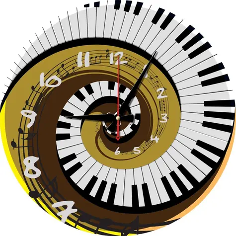 ART PUZZLE 5006 Puzzle hodiny Rytmus času / 570 dílků (včetně rámu) / od 15 let