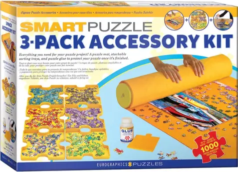 EUROGRAPHICS Smart puzzle Sada příslušenství pro skládání puzzle 3v1