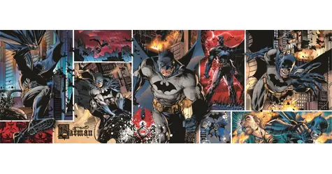 Clementoni 39500 Panoramatické puzzle Batman 1000 dílků