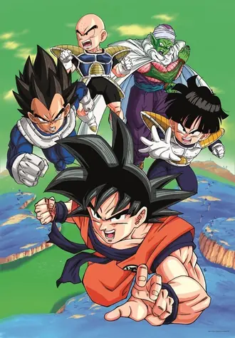 Clementoni 37051 Puzzle Dragon Ball Z: Do akce 1000 dílků