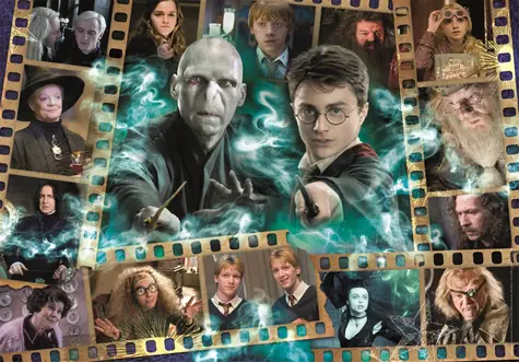 Clementoni 37048 Puzzle Harry Potter: Oblíbené postavy 1000 dílků / od 10 let