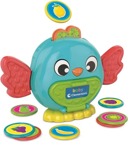 Clementoni BABY Montessori pokladnička Ptáček / od 12 měsíců