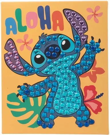 CRYSTAL ART Diamantové malování Junior Disney: Stitch