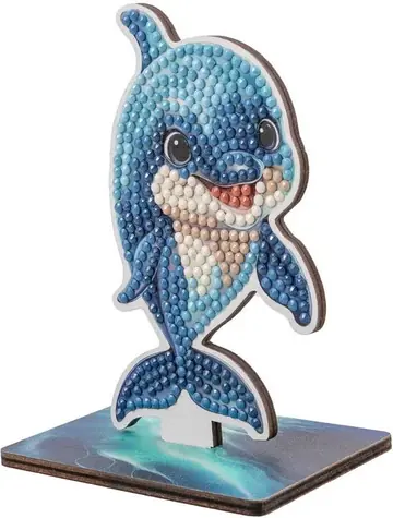 CRYSTAL ART Diamantové malování Oceán: Delfín