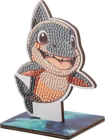 CRYSTAL ART Diamantové malování Oceán: Žralok