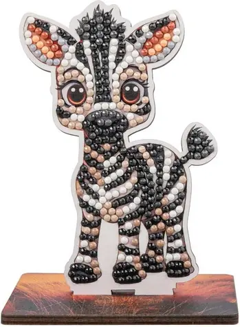 CRYSTAL ART Diamantové malování Safari: Zebra
