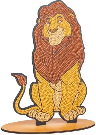 CRYSTAL ART Diamantové malování XL Lví král: Mufasa