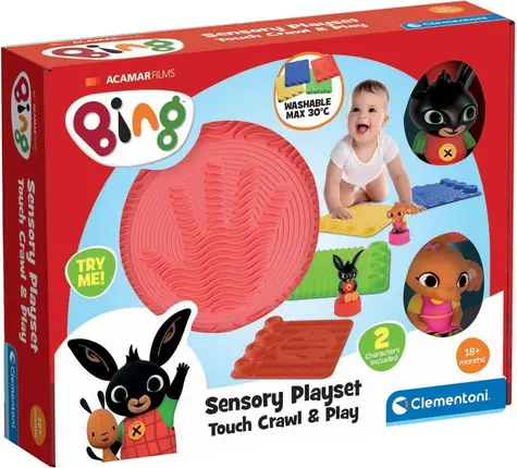 Clementoni Sada senzorických podložek Bing / od 18 měsíců