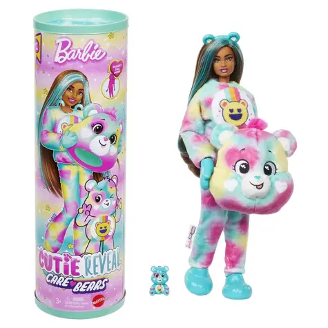 Mattel Barbie CUTIE REVEAL Barbie a starostliví medvídci série 2 modrá / od 3 let