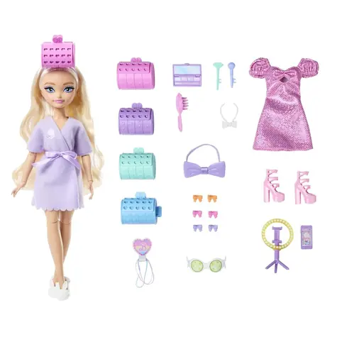 Mattel Barbie dream Besties panenka s doplňky - MALIBU / od 4 let