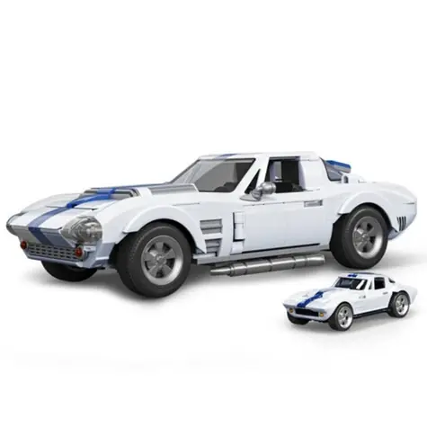 Mattel Mega Hot Wheels prémiová edice - Corvette / od 10 let