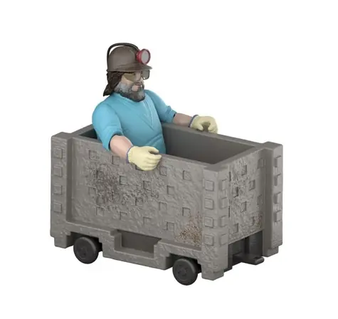 Mattel Minecraft filmový Steve a vozík / od 6 let 